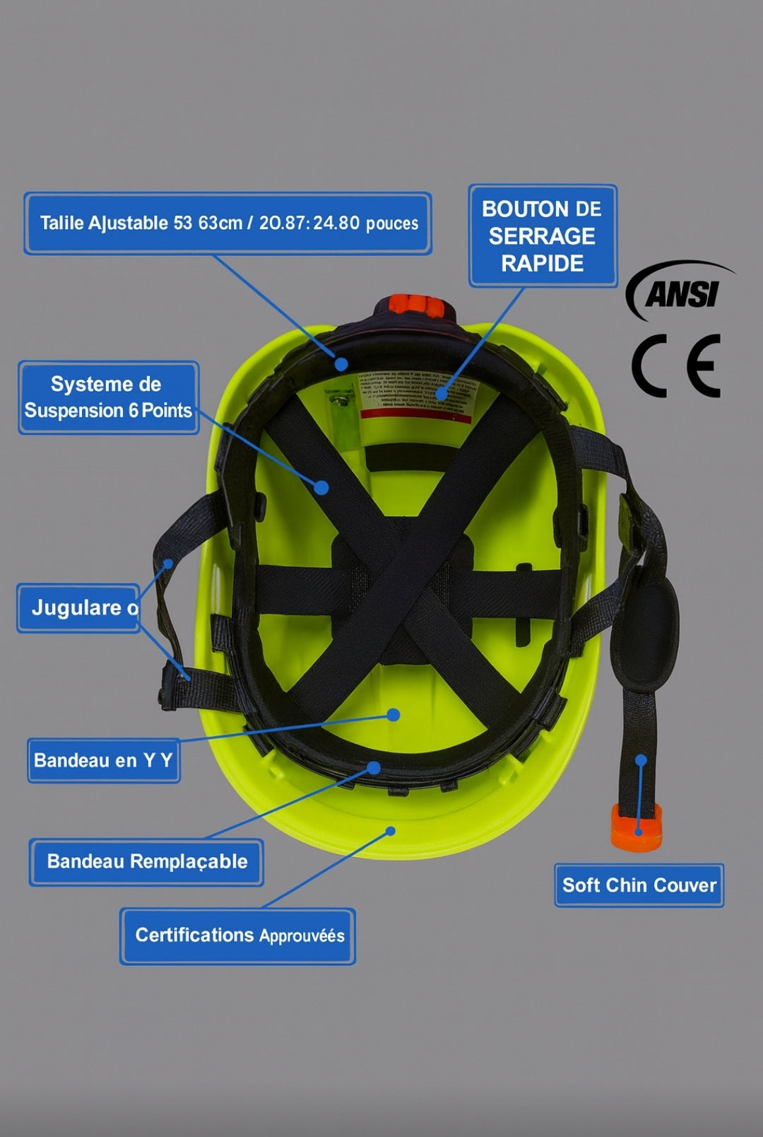 Casque de Chantier Certifié CE
