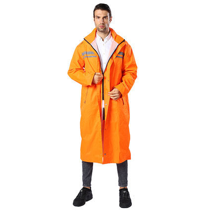 Models To Increase Thickening Rainstorm Rain Poncho Windbreaker