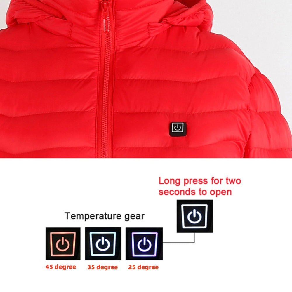 Veste chauffante unisex