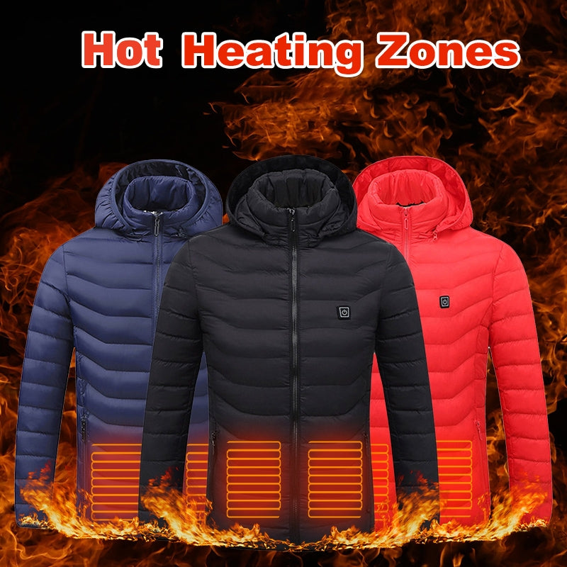Veste chauffante unisex