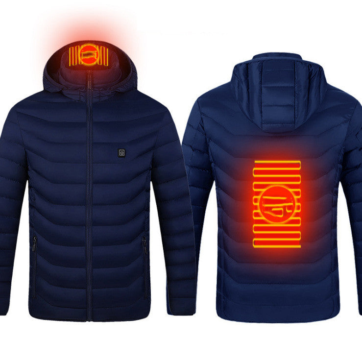 Veste chauffante unisex