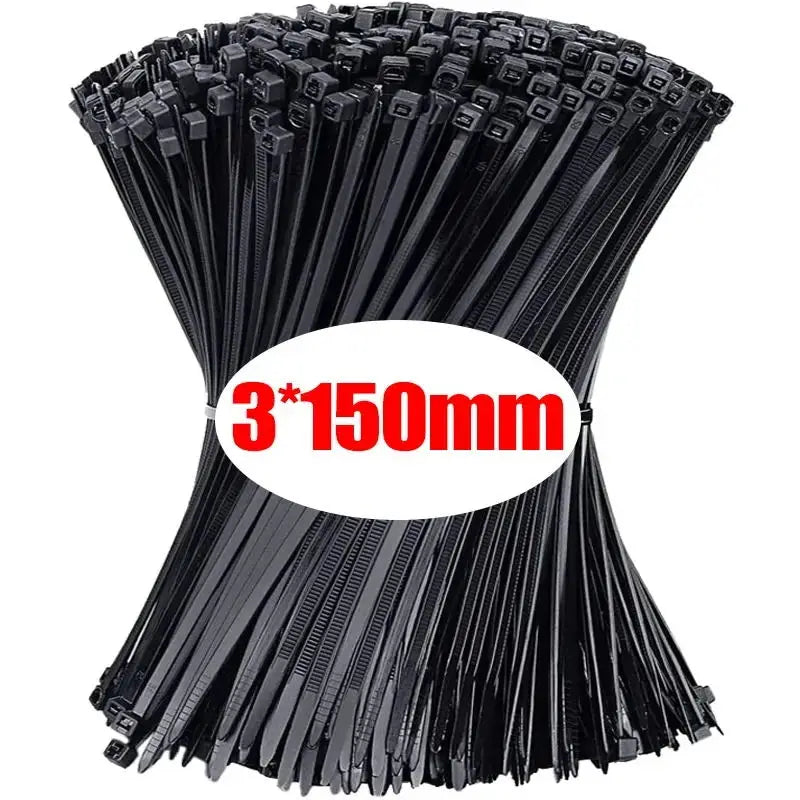 Colliers de serrage nylon auto-serrants