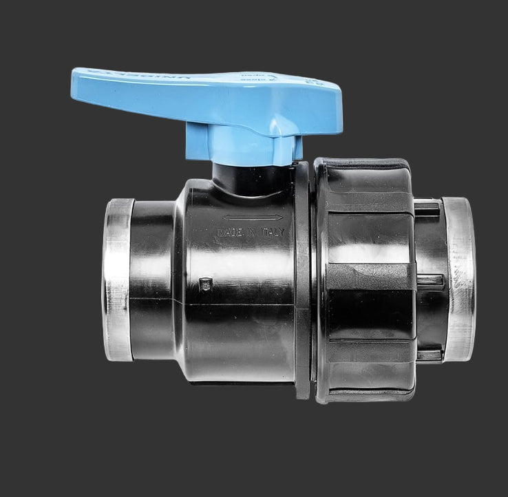 Vanne PP Simple Union Femelle (Certification : ACS)