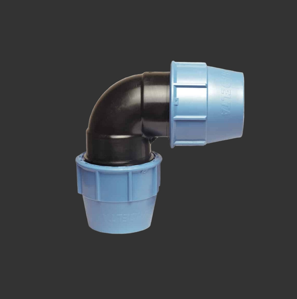 Coude 90° à compression  (Certification ACS)