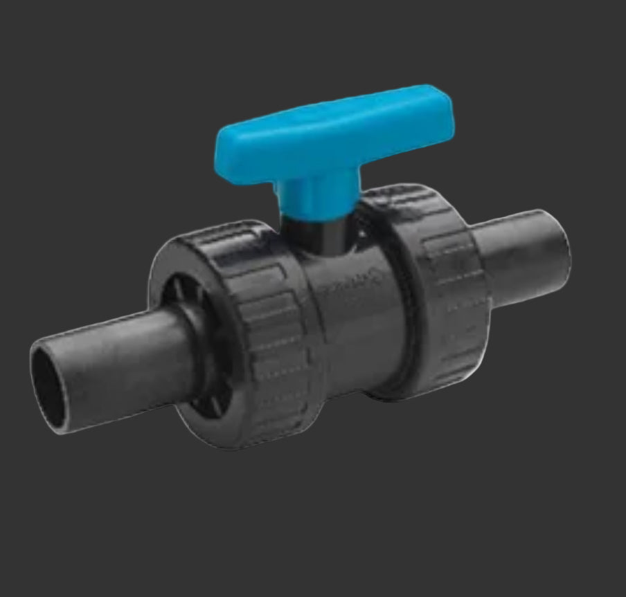 Vanne PP/PE soudable bout à bout – TEFLON / VITON