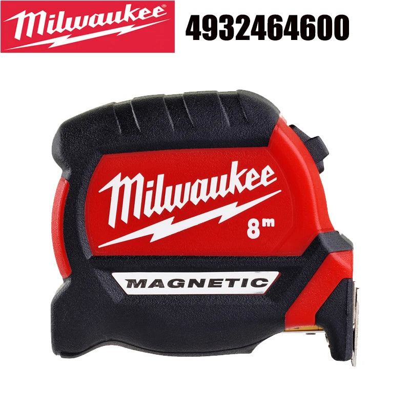 Milwaukee 4932464600 Magnetic Tape Measure 8M Industrial Grade High-precision Clear Hand Tool Accessories