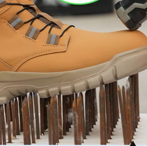 Chaussures de Sécurité Homme – Embout Acier, Anti-Perforation, Antidérapantes, Imperméables