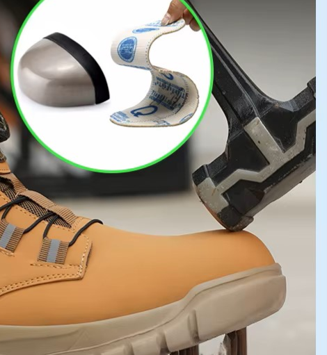 Chaussures de Sécurité Homme – Embout Acier, Anti-Perforation, Antidérapantes, Imperméables