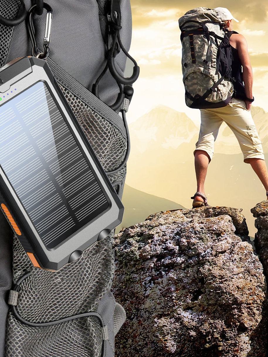 Batterie Solaire Outdoor 20 000 mAh – Lampe LED