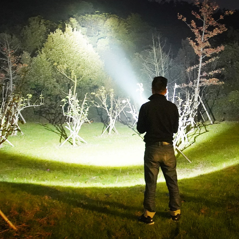 Lampe Torche LED Haute Puissance – 6000 Lumens